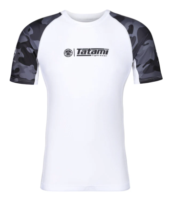 Рашгард TATAMI Renegade Rash Guard - White & Grey фото