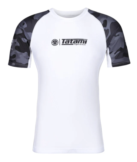 Рашгард TATAMI Renegade Rash Guard - White & Grey фото
