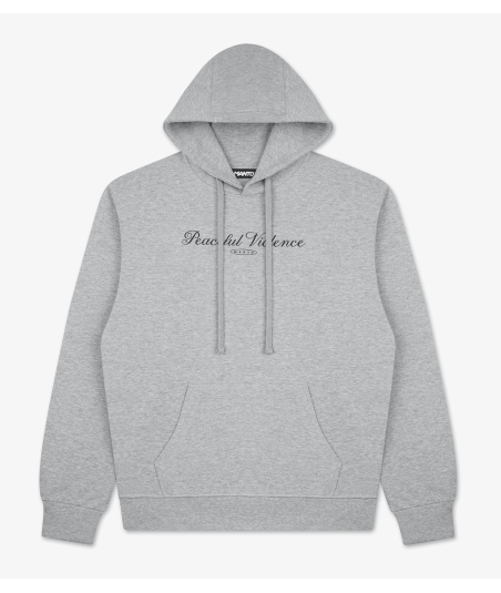 Кенгуру MANTO hoodie PEACEFUL VIOLENCE heather gray фото