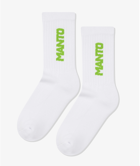 Шкарпетки MANTO socks LOGOTYPE 25 white фото