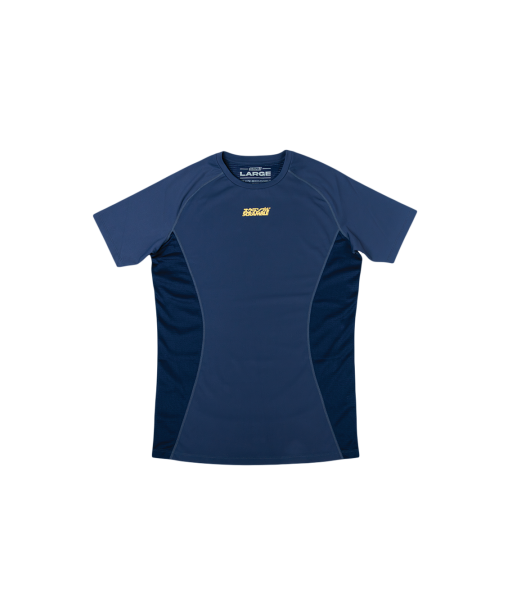 Рашгард SCRAMBLE Shinobi Compression Top Short Sleeve - Midnight Blue SHINCOMPTOPSSBLUE фото