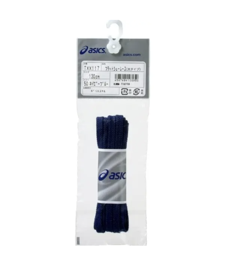 Шнурки ASICS Flat Shoelace 170см Navy TXX117-50 фото