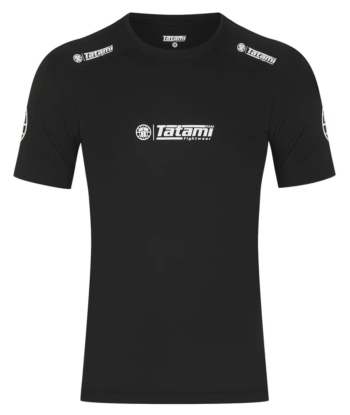 Рашгард TATAMI Essentials Short Sleeve Rash Guard - Black фото