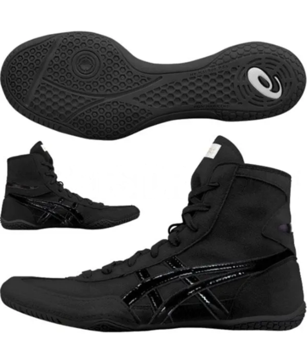 Борцовки Asics Tiger EX-EO TWR900 Japan Black/Black/Black фото