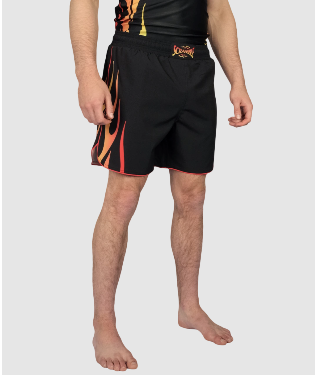 Шорти SCRAMBLE 1998 Fire Shorts – Black 98FIRESHRTSBLK фото
