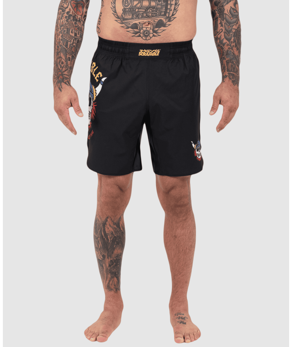 Шорти SCRAMBLE Viking Shorts – Black VIKINGSHORTS фото