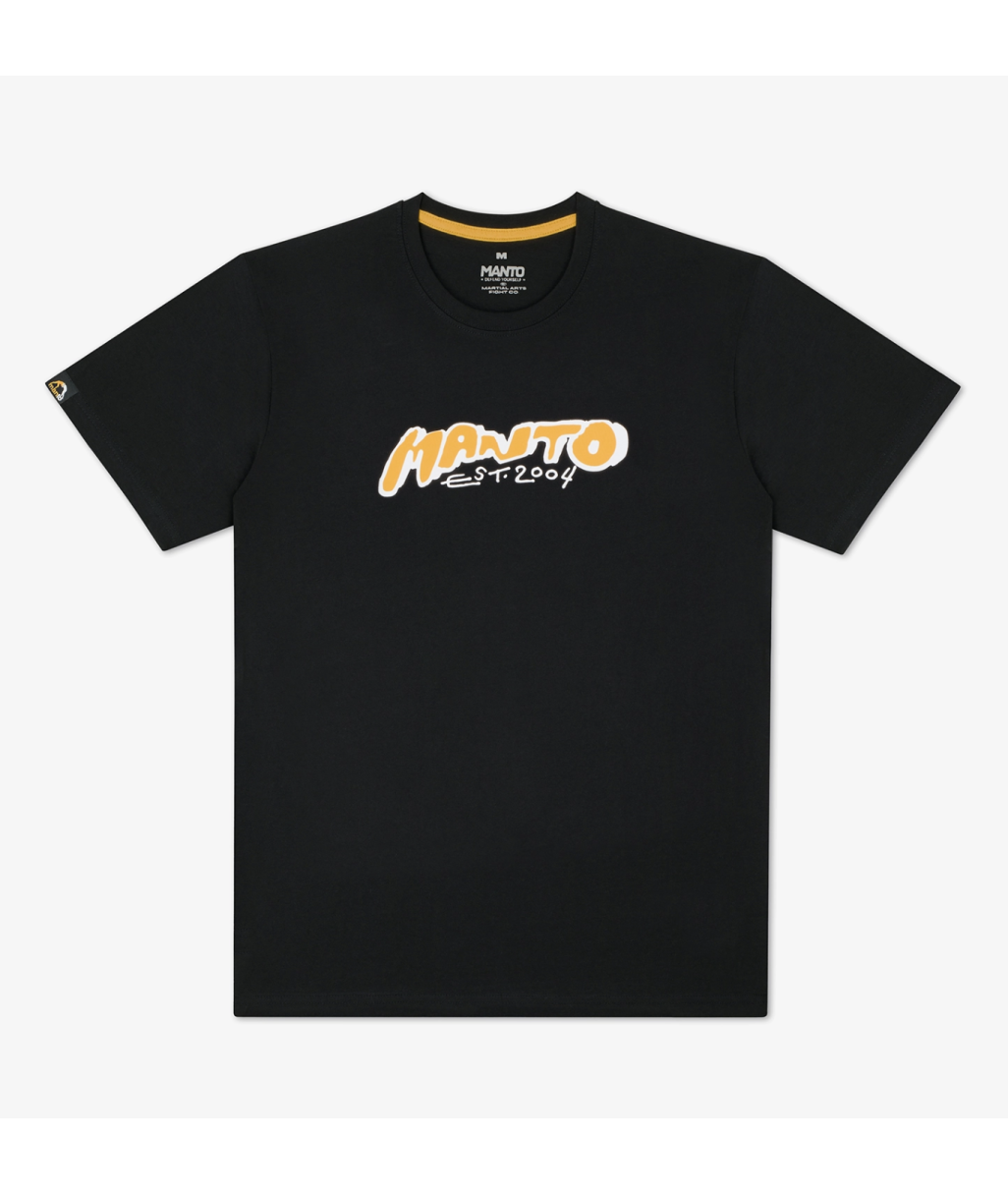 Футболка MANTO t-shirt MARKER black фото