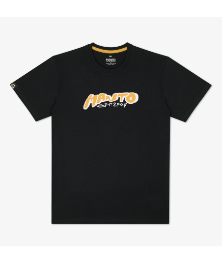 Футболка MANTO t-shirt MARKER black фото