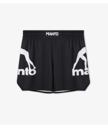 Шорти MANTO fight shorts LOGO DUAL black фото