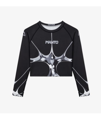 Жіночий Рашгард MANTO rashguard CHROME black фото