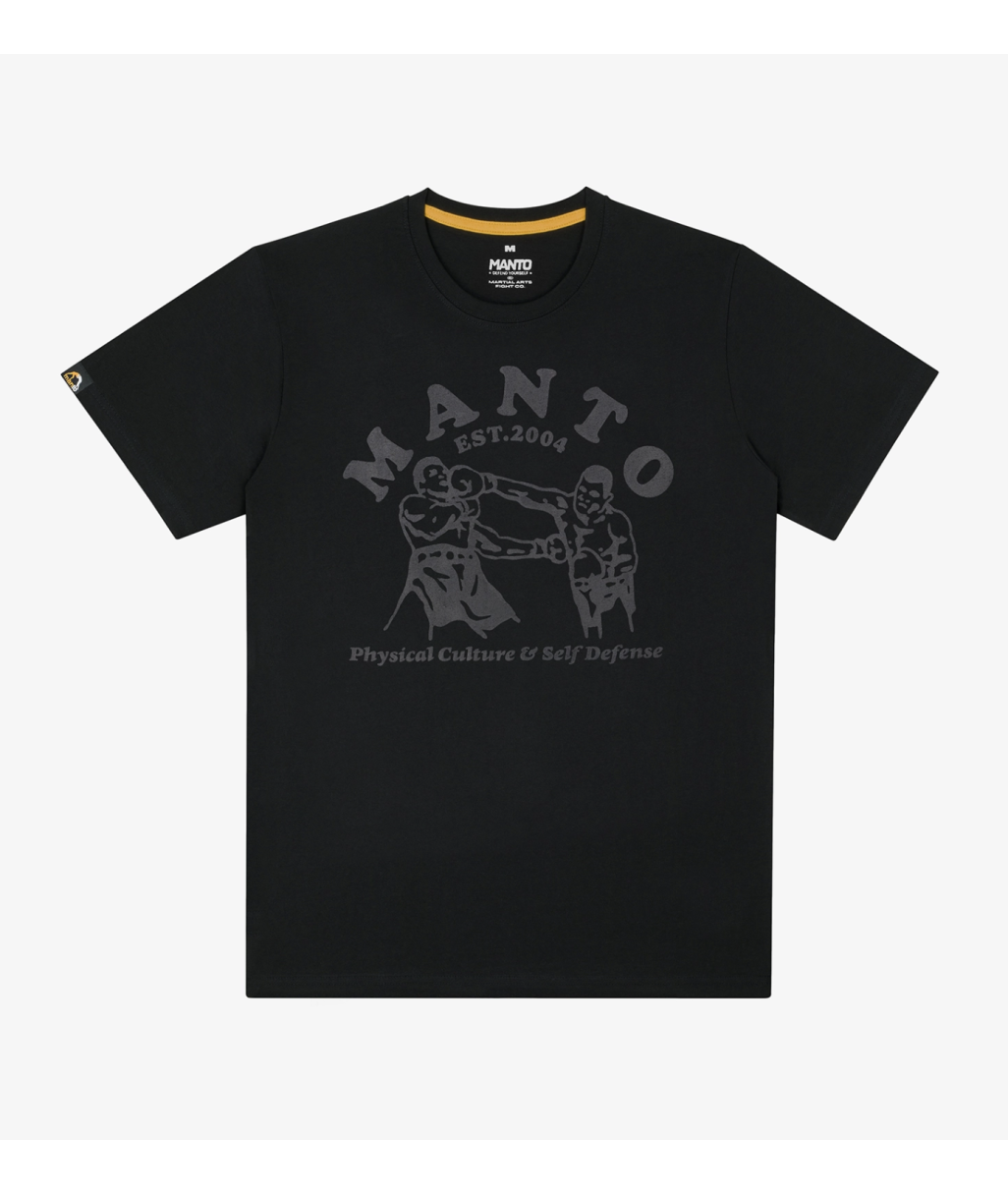 Футболка MANTO t-shirt BOXEO black фото