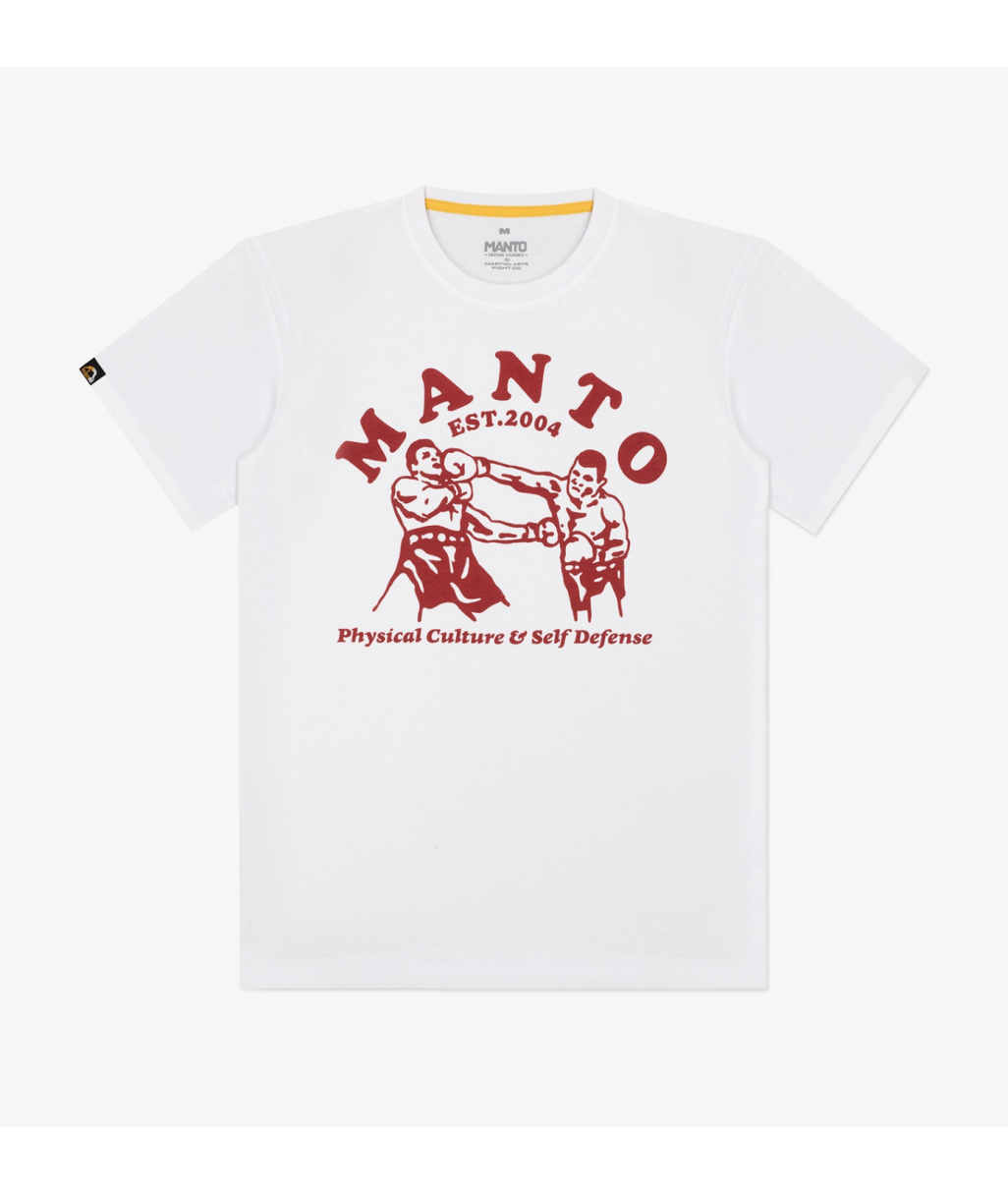 Футболка MANTO t-shirt BOXEO white фото