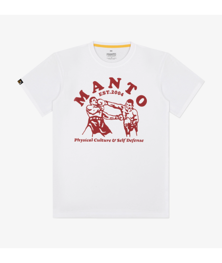 Футболка MANTO t-shirt BOXEO white фото