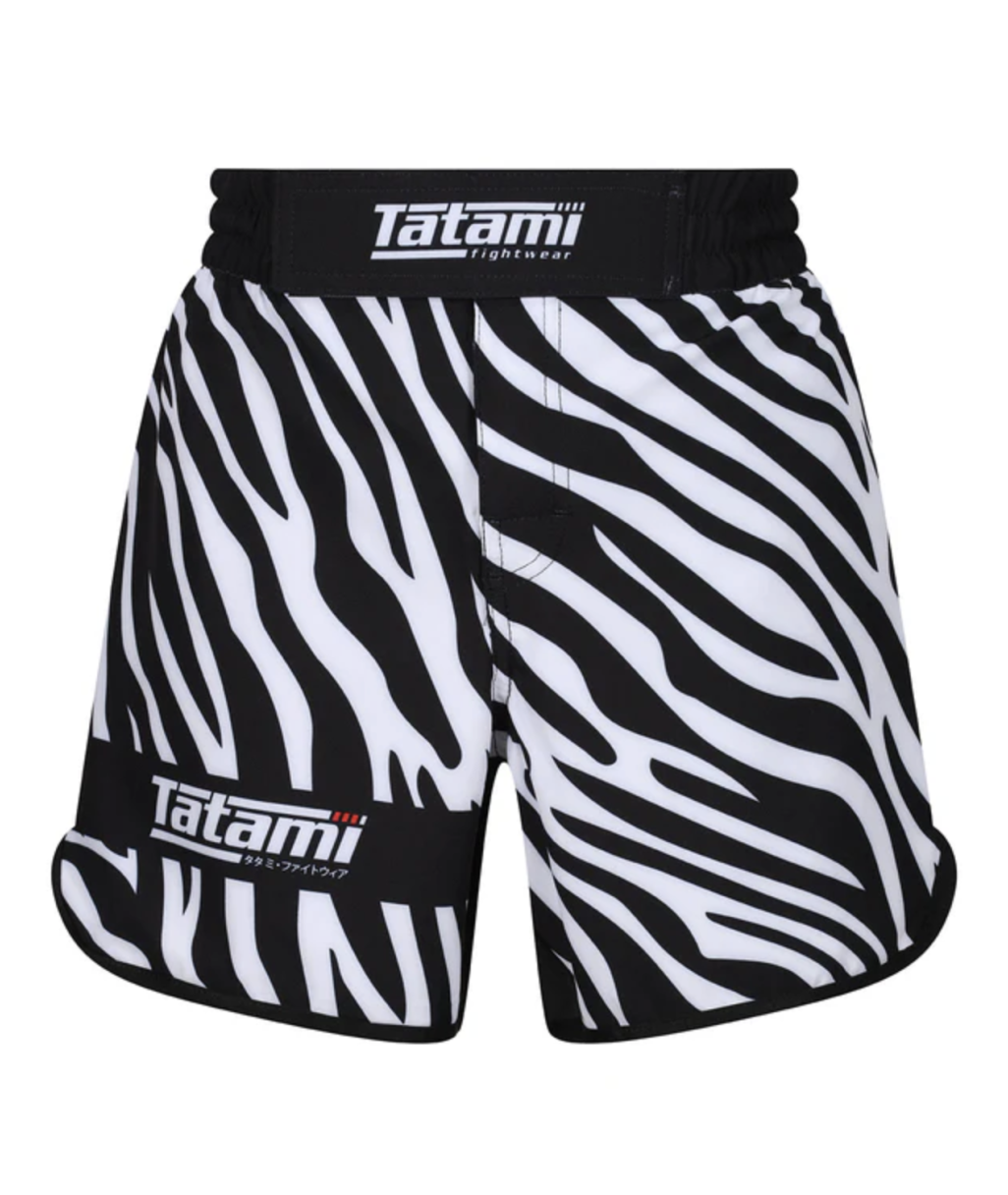 Жіночі Шорти TATAMI Ladies Recharge Grappling Shorts - Zebra фото