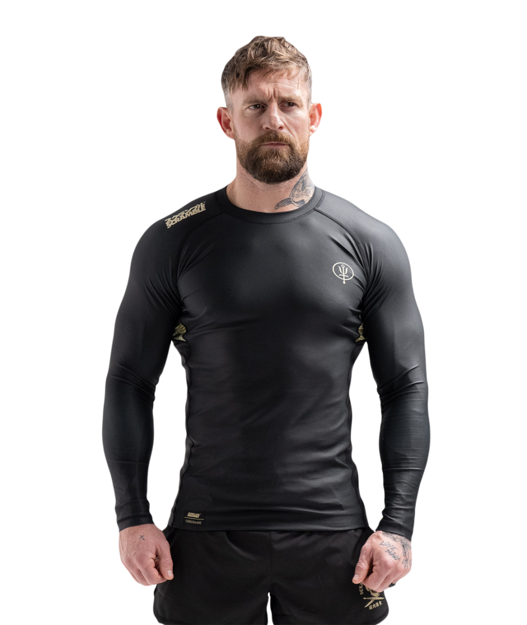 Рашгард SCRAMBLE x Thrudark Enshu MK1 Rashguard – Long Sleeved  THRUXSCRRASHLS1 фото