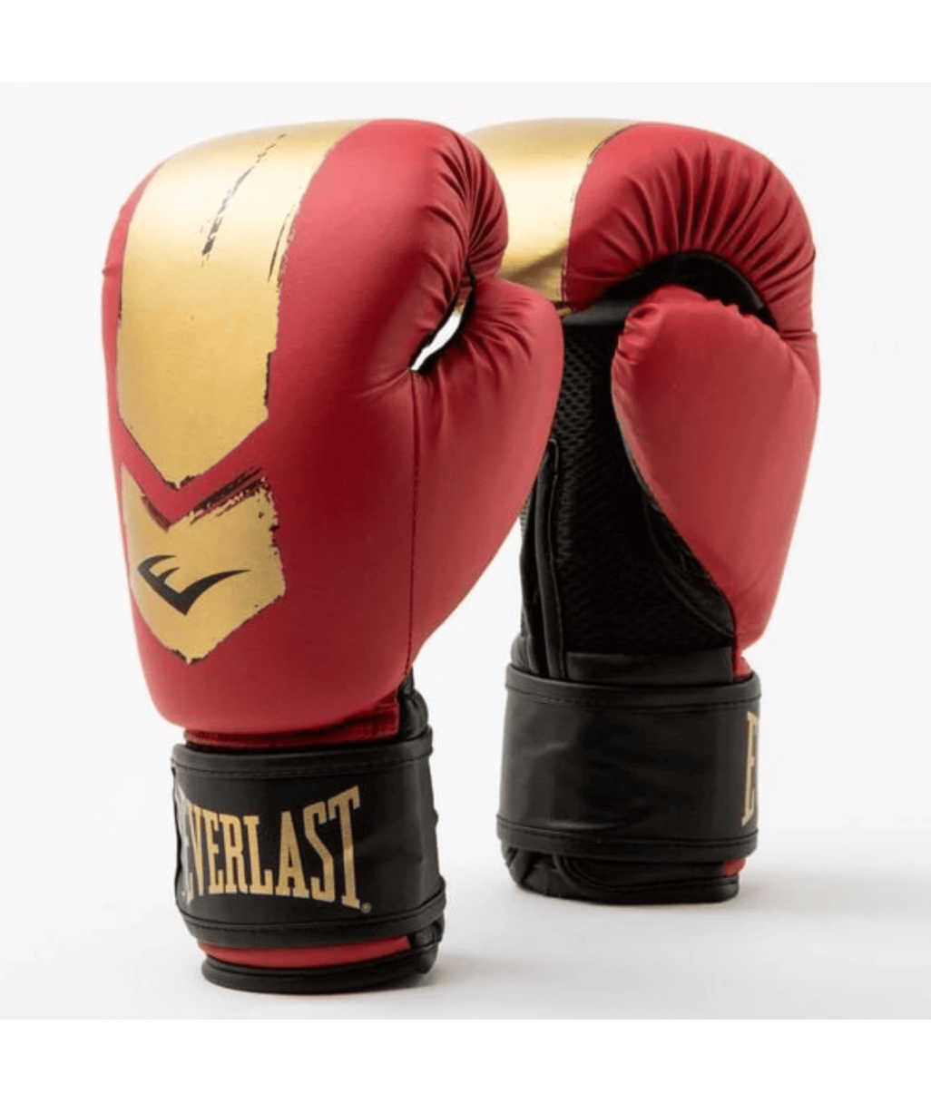 Детские боксерские перчатки Everlast PROSPECT 2 BOXING GLOVE Red/Gold UNI P00002973/4 фото