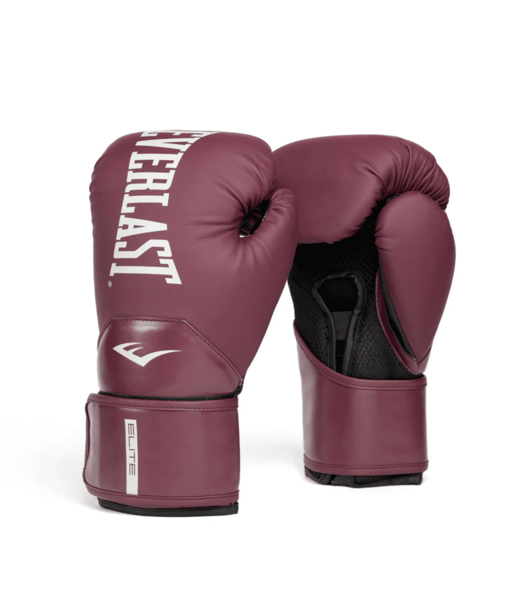 Боксерські рукавиці Everlast ELITE 2 BOXING GLOVE Burgundy UNI P00003301/2 фото