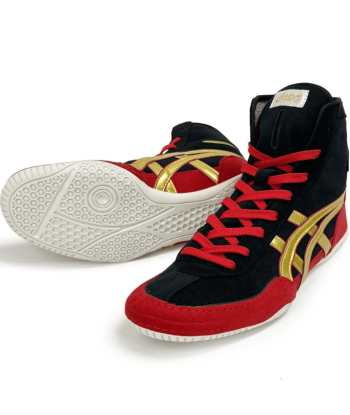 Борцовки Asics Tiger EX-EO TWR900 Japan Black/Red/Gold 1083A001-XAS фото