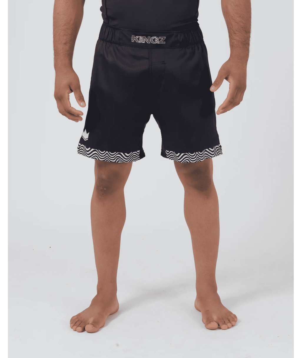 Шорты KINGZ Flow Performance Series Shorts - Black фото