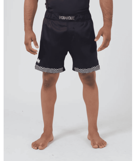 Шорты KINGZ Flow Performance Series Shorts - Black фото