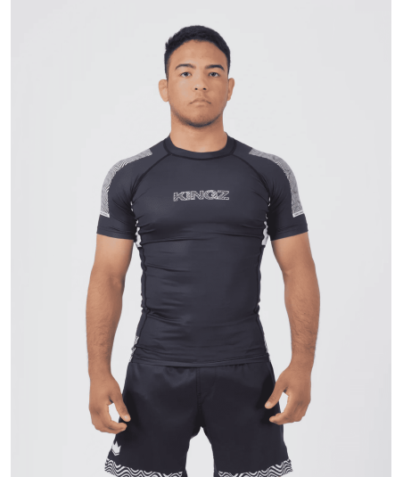 Рашгард KINGZ Flow Rashguard – Black фото