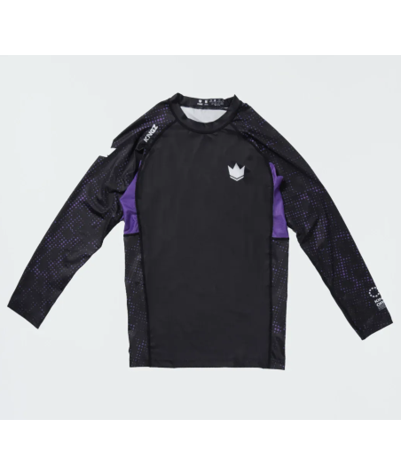 Рашгард KINGZ Ranked Performance V3 L/S Rashguard – Purple фото