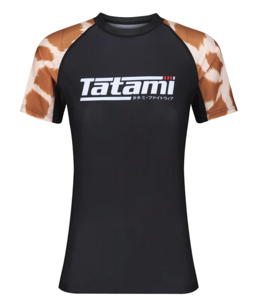 Жіночий Рашгард TATAMI Ladies Recharge Rash Guard - Giraffe фото