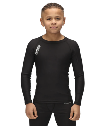 Дитячий Рашгард TATAMI Kids Nova Rash Guard - Black фото