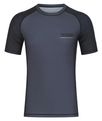 Рашгард TATAMI Academia Short Sleeve Rash Guard - Grey фото
