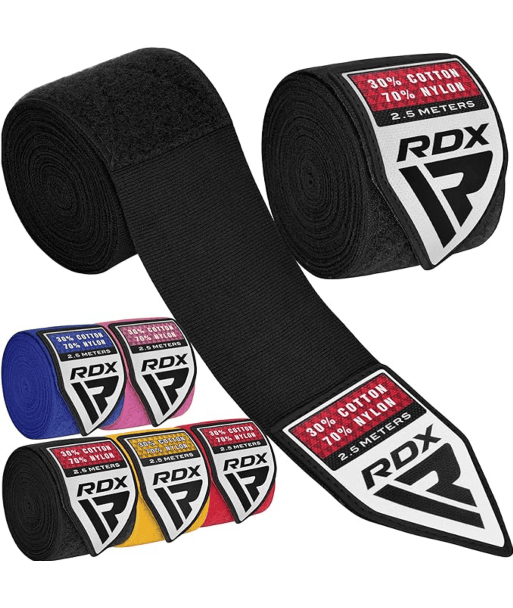 Дитячі Бинти RDX HAND WRAPS 2.5 kids - Black HWJ-RB фото