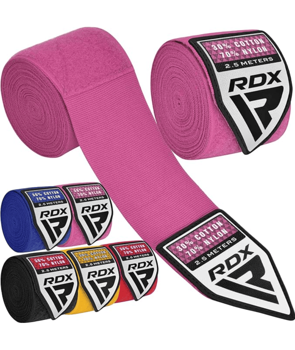 Дитячі Бинти RDX HAND WRAPS 2.5 kids - Pink HWJ-RP фото