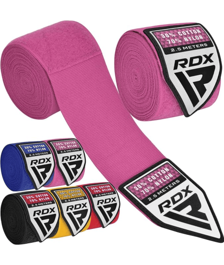 Дитячі Бинти RDX HAND WRAPS 2.5 kids - Pink HWJ-RP фото