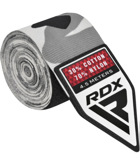 Бинти RDX WX Professional Boxing Hand Wraps - Camo Grey HWX-RC+ фото