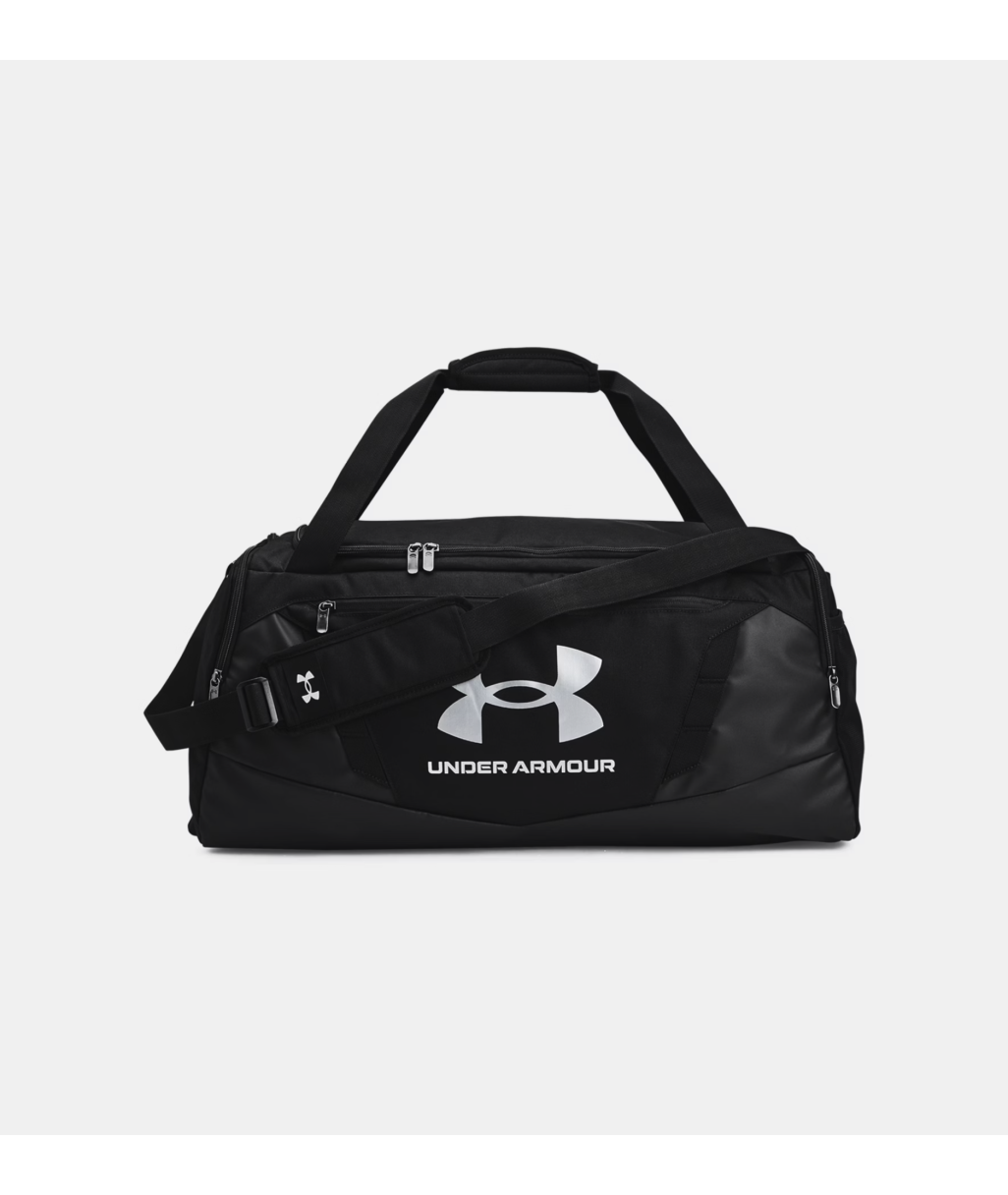 Сумка Under Armour Undeniable 5.0 Medium Duffle Bag 58L - Black/Metallic Silver 1369223-001 фото