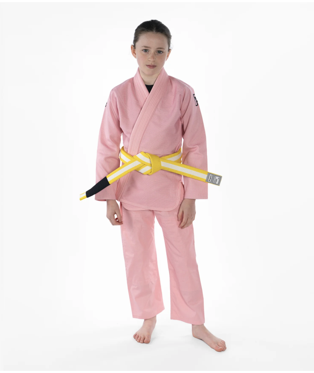 Дитяче кімоно PROGRESS Kids Academy Gi - Pink фото