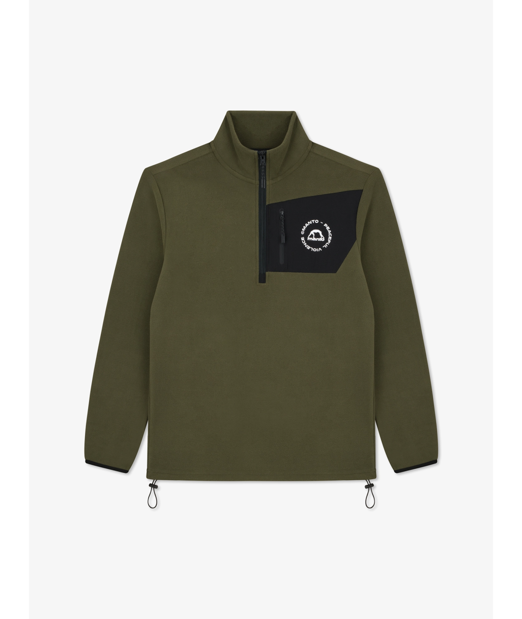 Кофта MANTO pullover CIRCLE khaki