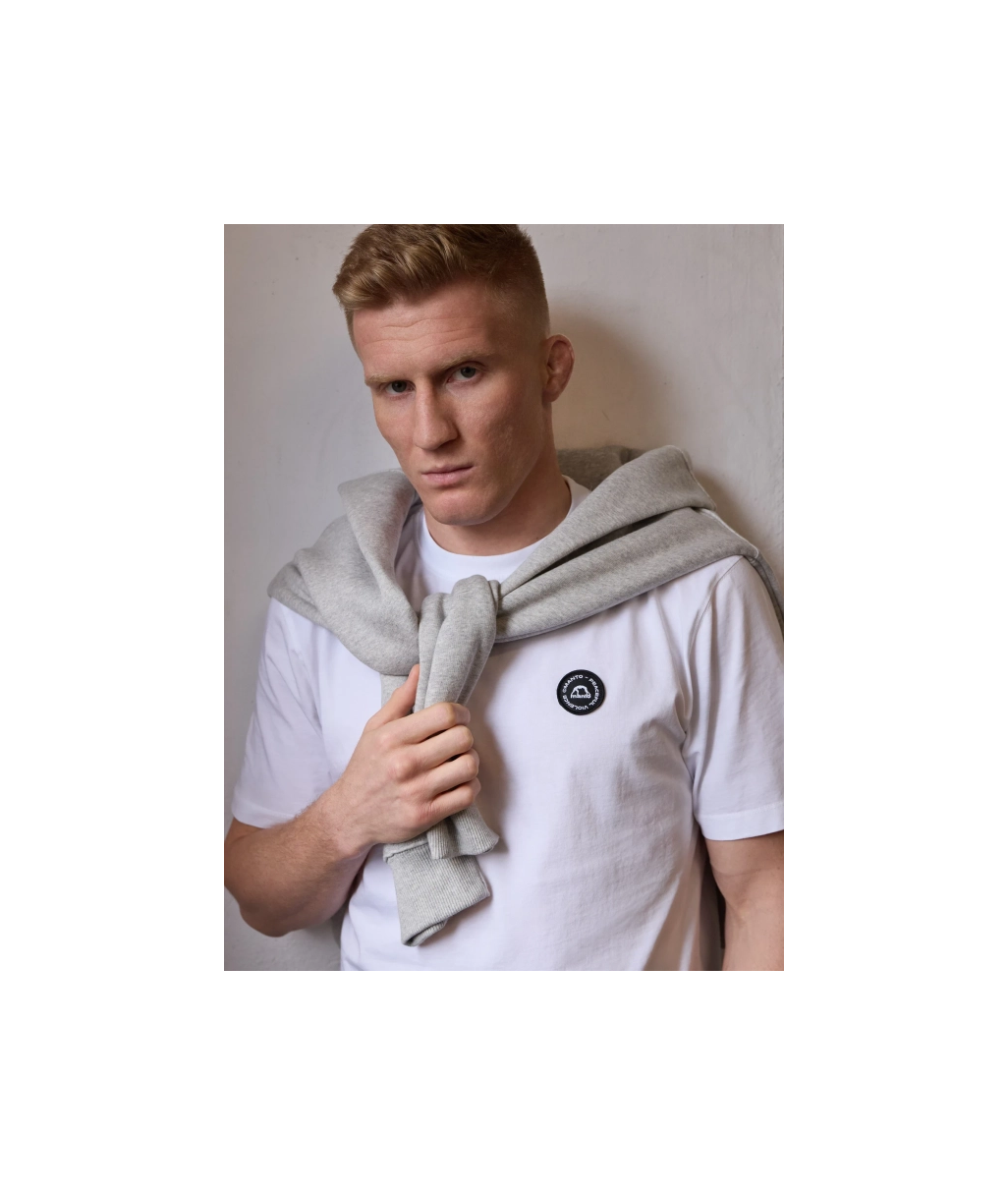 Футболка MANTO t-shirt CIRCLE white