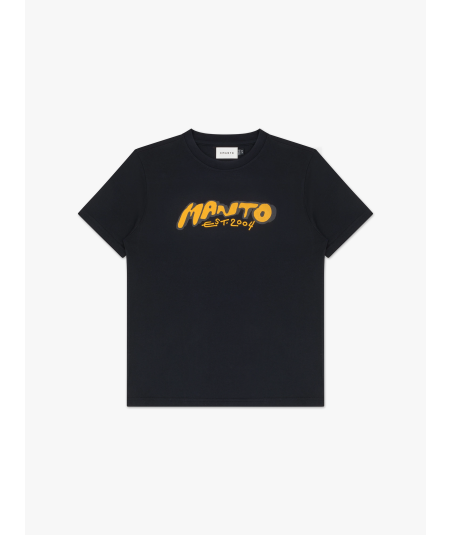 Футболка MANTO kids t-shirt MARKER black детская