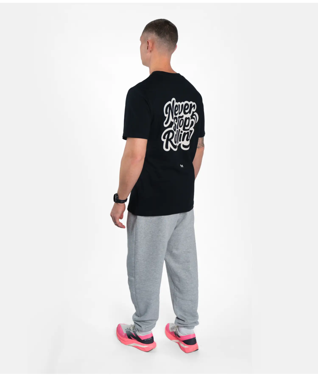 Футболка Never Stop Rolling Tee - Black