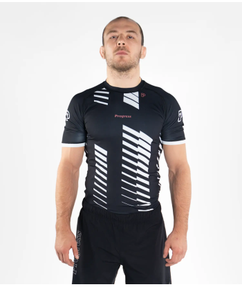 Рашгард PROGRESS Ranked Rashguard 2026 - White/Black