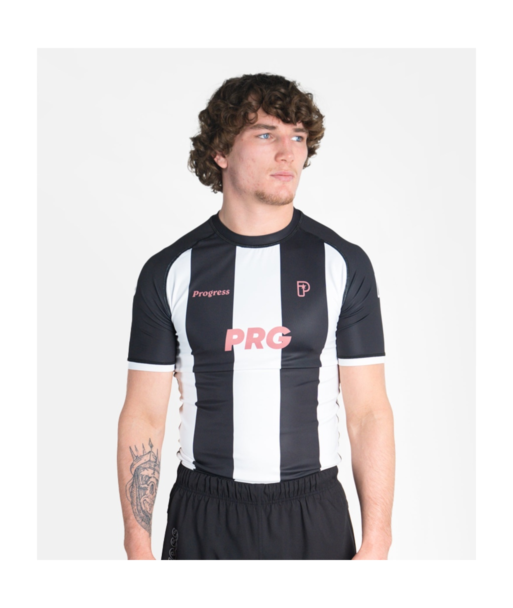 Рашгард PROGRESS Ranked Rashguard 2025 - White/Black