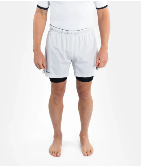 Шорти PROGRESS Academy + Hybrid Shorts - White