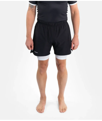 Шорти PROGRESS Academy + Hybrid Shorts - Black/White