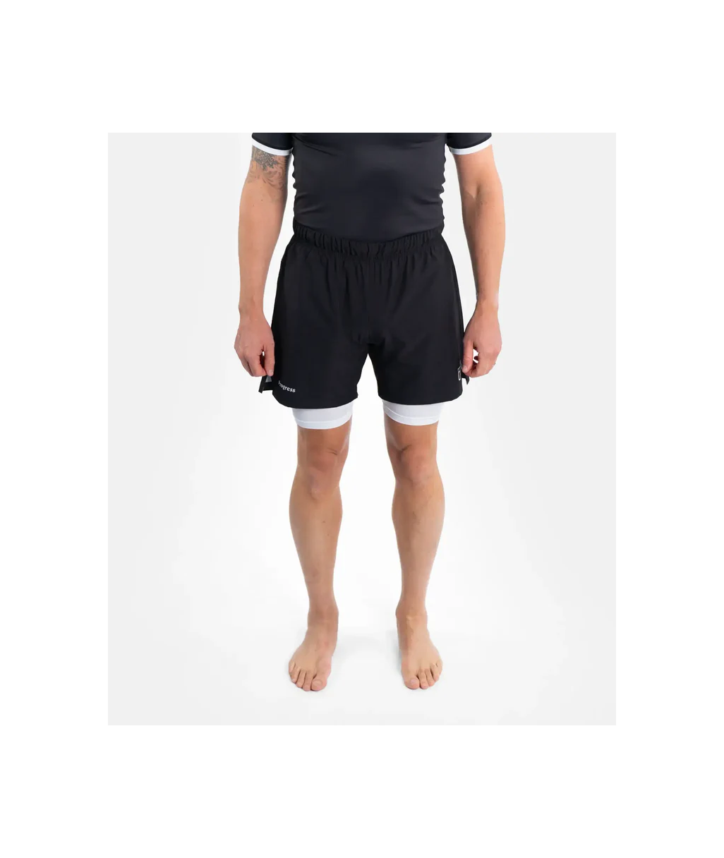 Шорты PROGRESS Academy + Hybrid Shorts - Black/White
