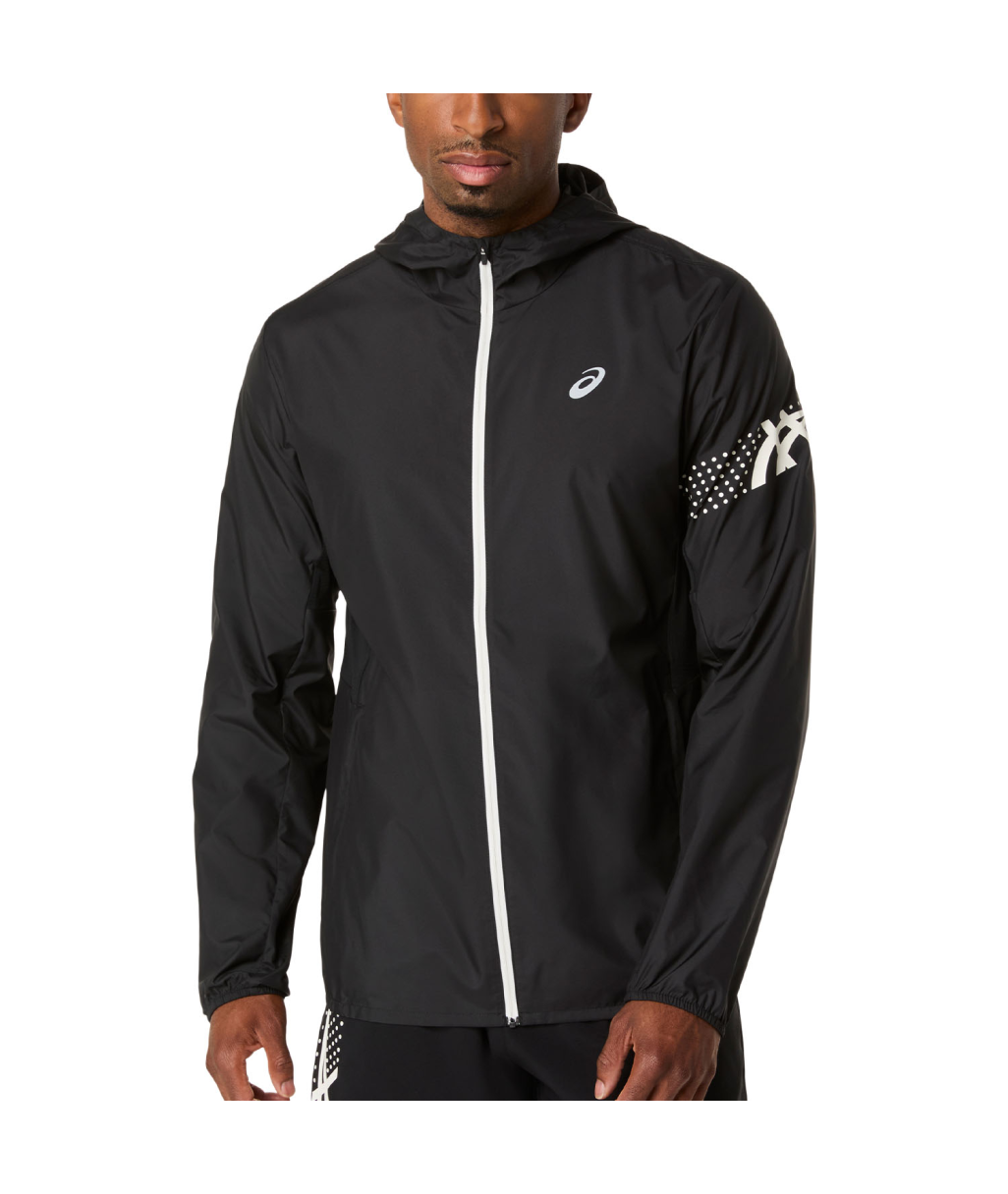 Вітровка ASICS ICON JACKET PERFORMANCE BLACK/CREAM 2011D456-001