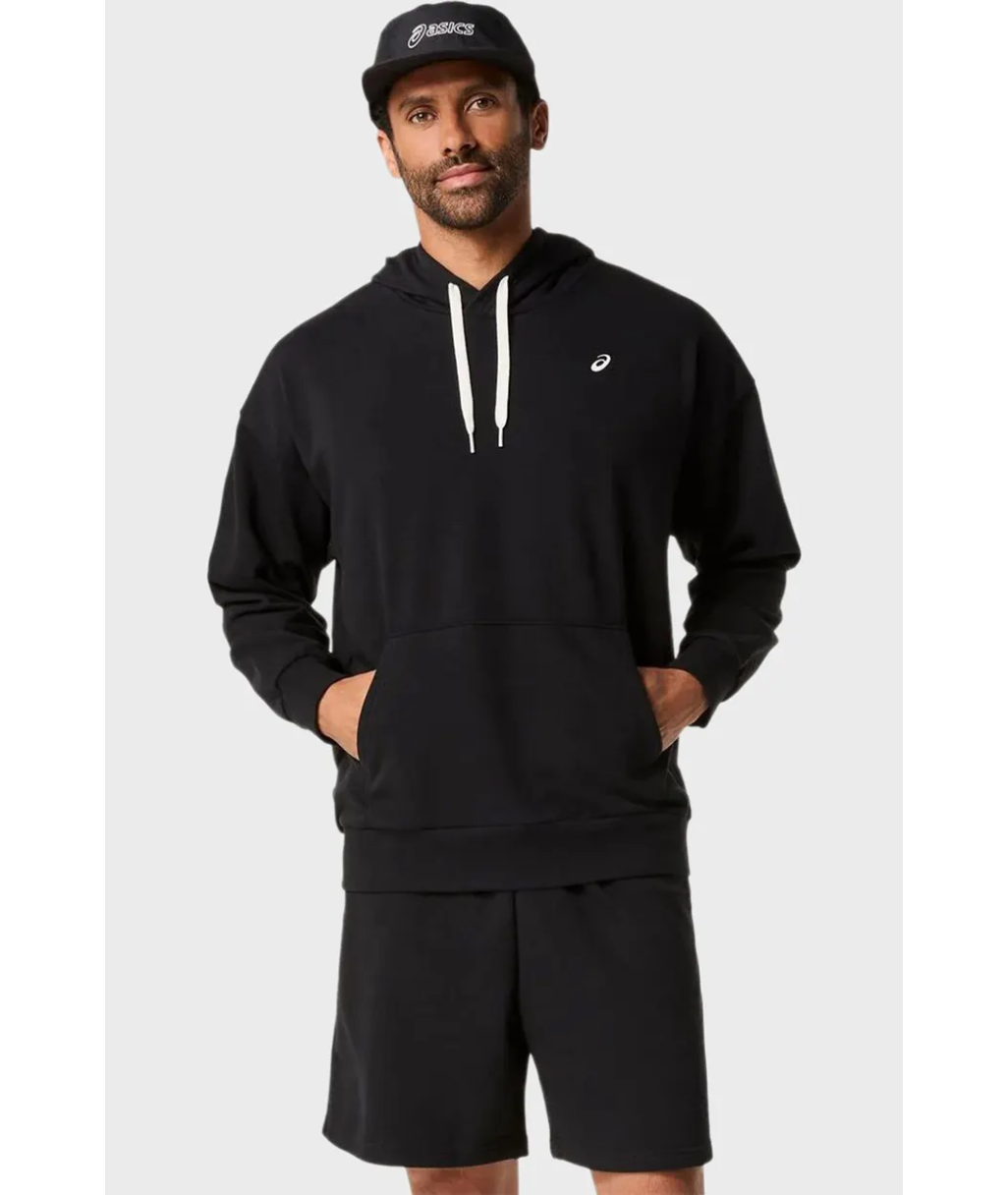 Кенгуру ASICS FRENCH TERRY RELAXED PULLOVER HOODIE PERFORMANCE BLACK 2031F449-001