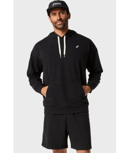 Кенгуру ASICS FRENCH TERRY RELAXED PULLOVER HOODIE PERFORMANCE BLACK 2031F449-001