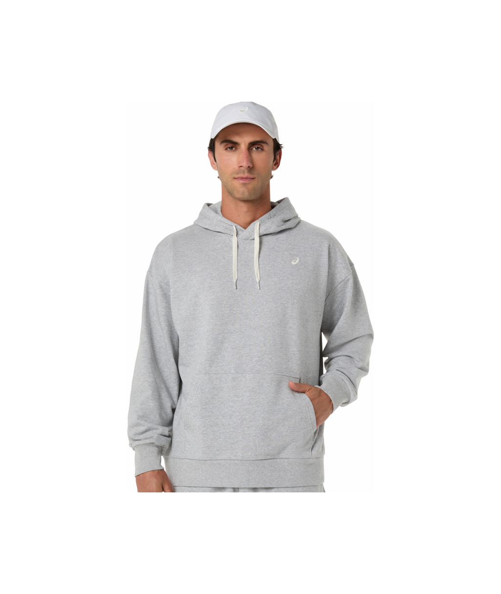 Кенгуру ASICS FRENCH TERRY RELAXED PULLOVER HOODIE GREY HEATHER 2031F449-020