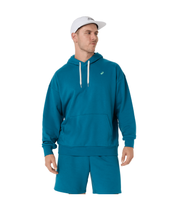 Кенгуру ASICS FRENCH TERRY RELAXED PULLOVER HOODIE DARK TEAL 2031F449-400