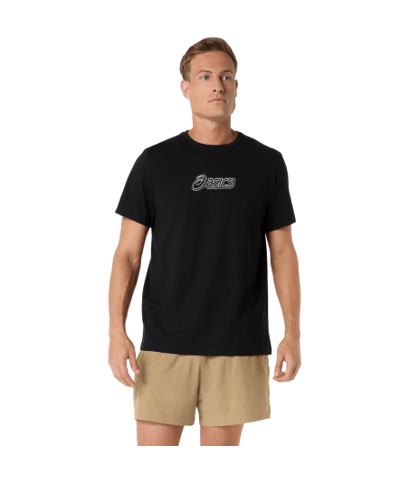 Футболка ASICS LOGO GRAPHIC TEE PERFORMANCE BLACK 2031F334-001